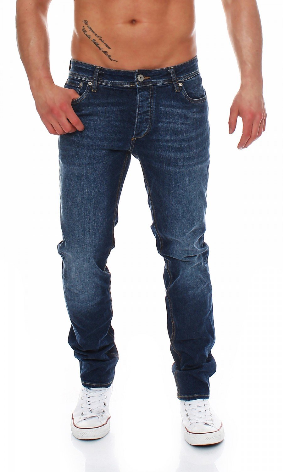 JACK & JONES - TIM ORIGINAL - AM421 - Slim Fit - Men/Men's Jeans Trousers