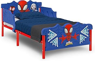 Delta Children Spidey and His Amazing Friends 3D Toddler Bed, Blue