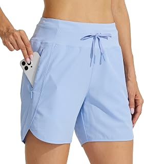 WILLIT Women's Athletic Running Shorts 5" 7" Workout Running Jogging Running Running Quick Dry High Waist Zipper