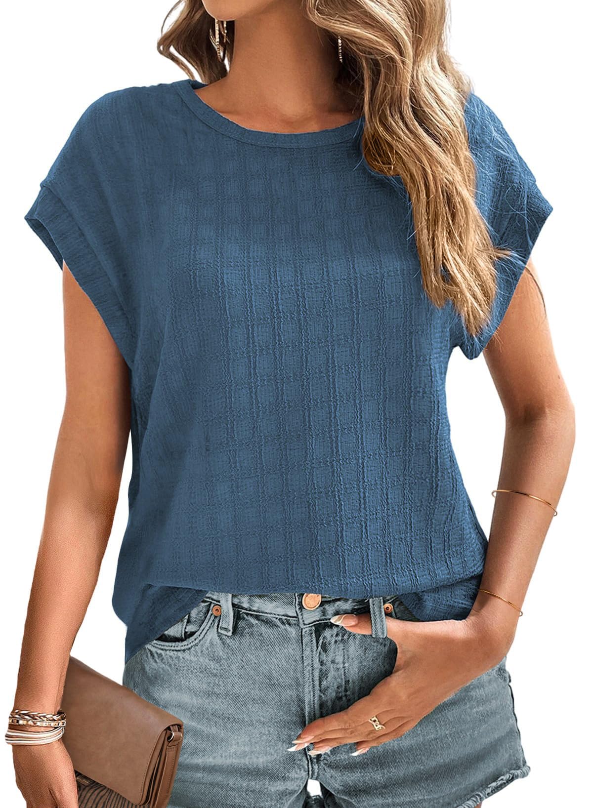 Cuptacc T-shirt Women Blouse Women Summer Elegant 2025 Fashion Embroidery