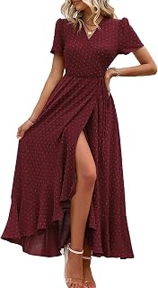 PRETTYGARDEN Women's Boho Floral Summer Maxi Dresses