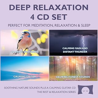 Deep Relaxation Nature Sounds 4 Album Set - for Meditation, Relaxation and Sleep - Nature's Perfect White Noise