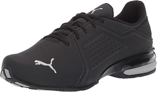 PUMA Men's Viz Runner Trainers, White multi-coloured
