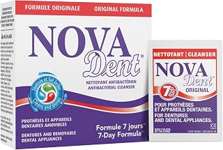 Novadent Denture Cleaner – Original – 3 Months (12 sachets)