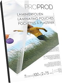 Laminating Pouches Matt 75/80mic A4 Pack of 100 Packaging May Vary