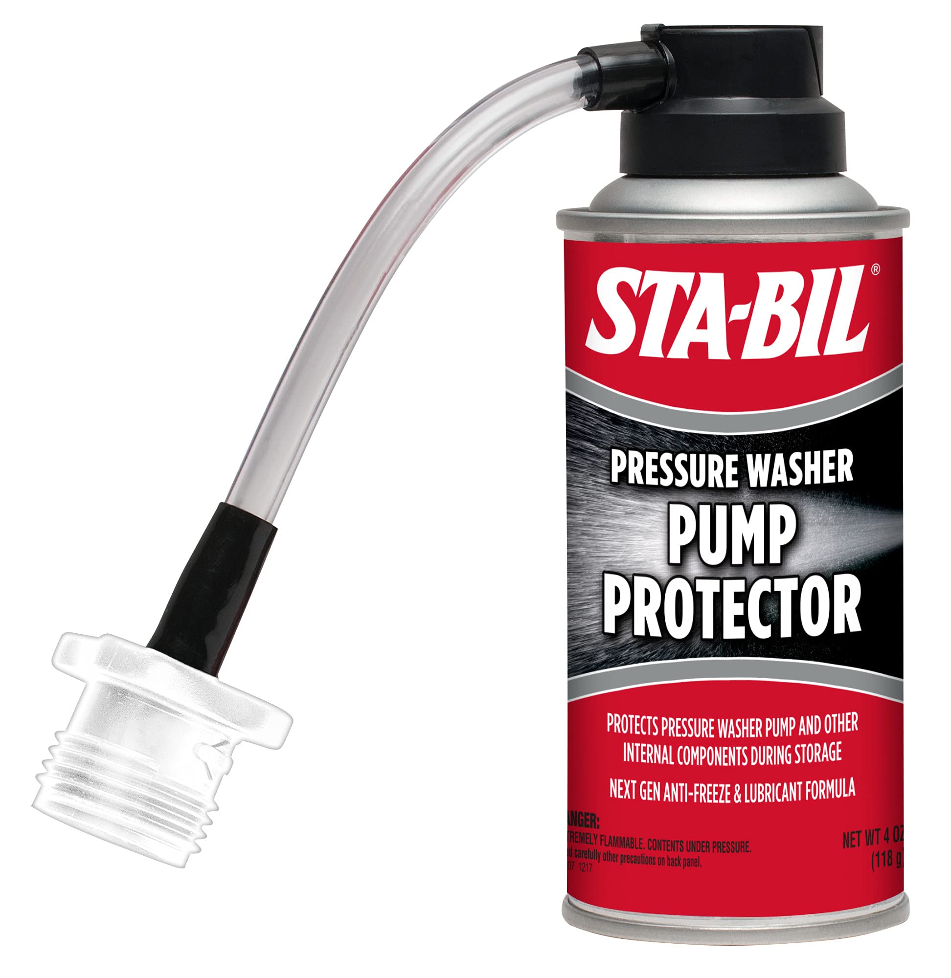STA-BIL Pump Protector, 4 oz | Protects pressure washer pumps during storage wit