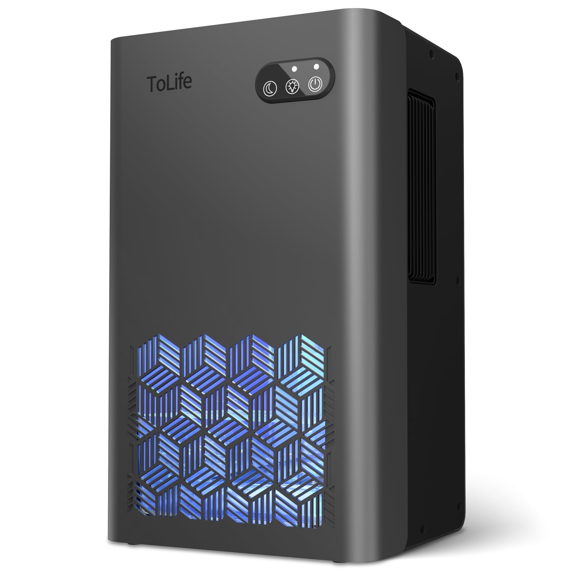 ToLife Dehumidifier, 1000 Sq Ft 95 oz Tank with Sleep Mode, Auto Shutoff | Porta