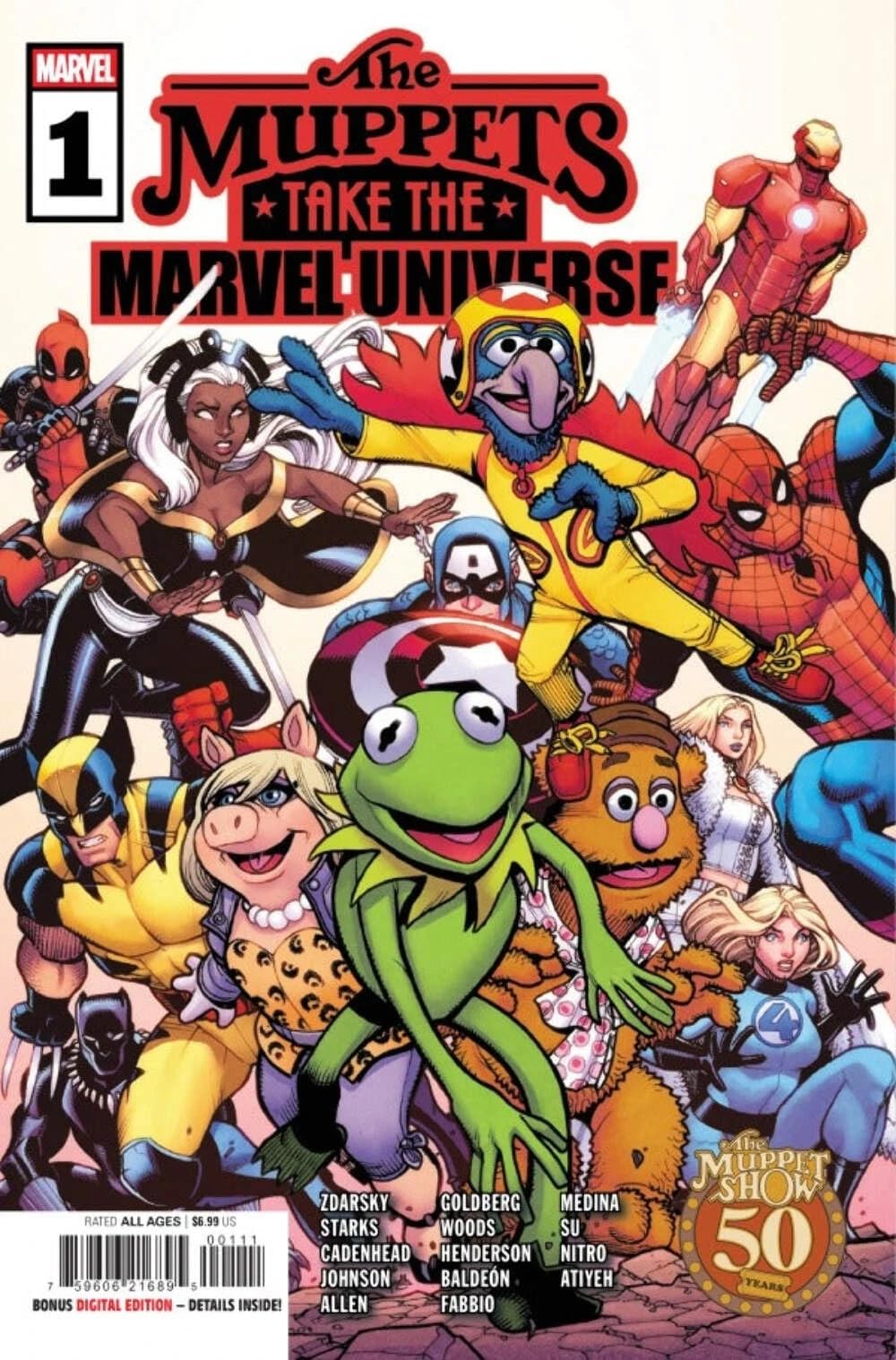 Muppets Take the Marvel Universe #1 Marvel | Comic Book 1st Print