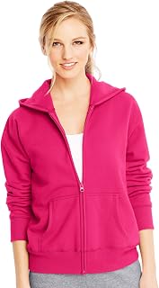 Hanes EcoSmart Full-Zip Hoodie Women's Hooded Sweatshirt (Pack of 1)