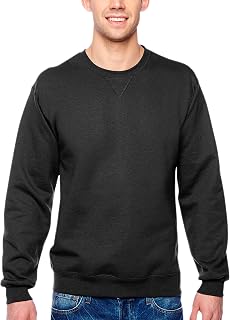 Fruit of The Loom Men's Sports Fleece Crew Neck Sweatshirt (Pack of 1)