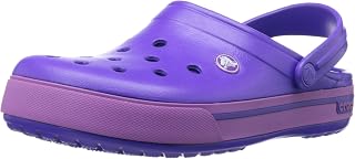Crocs Crocband II.5 Clog, Unisex Adult Clogs, Green (Citrus/White), 42/43 EU
