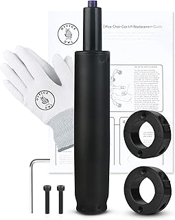 Office Chair Gas Lift Cylinder Replacement, Class 4 Hydraulic Piston | 5.5" Lift Universal Fit Pneumatic Chair Lift Replacement for Desk Chairs, Gaming Chairs, Executive Office Chairs & More