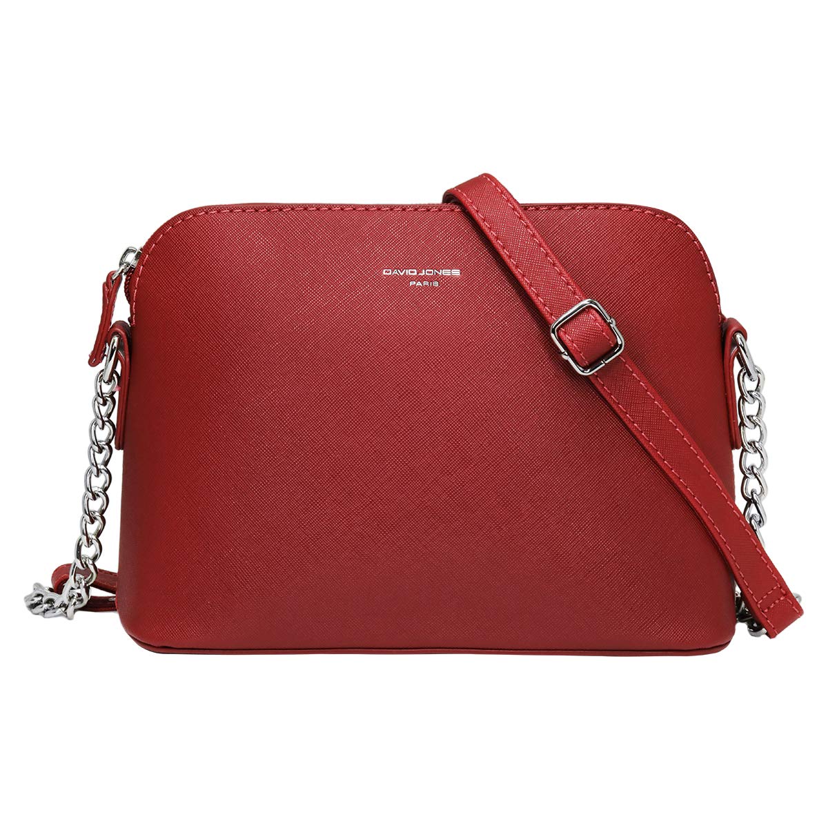 David Jones - Small Crossbody Bag Chain Women - Shoulder Bags Cross Body PU Leat