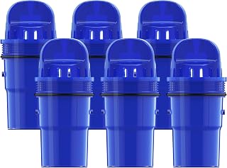AQUA CREST Pitcher Water Filter Replacement for PUR® Filter PPF900Z, 6 Pack