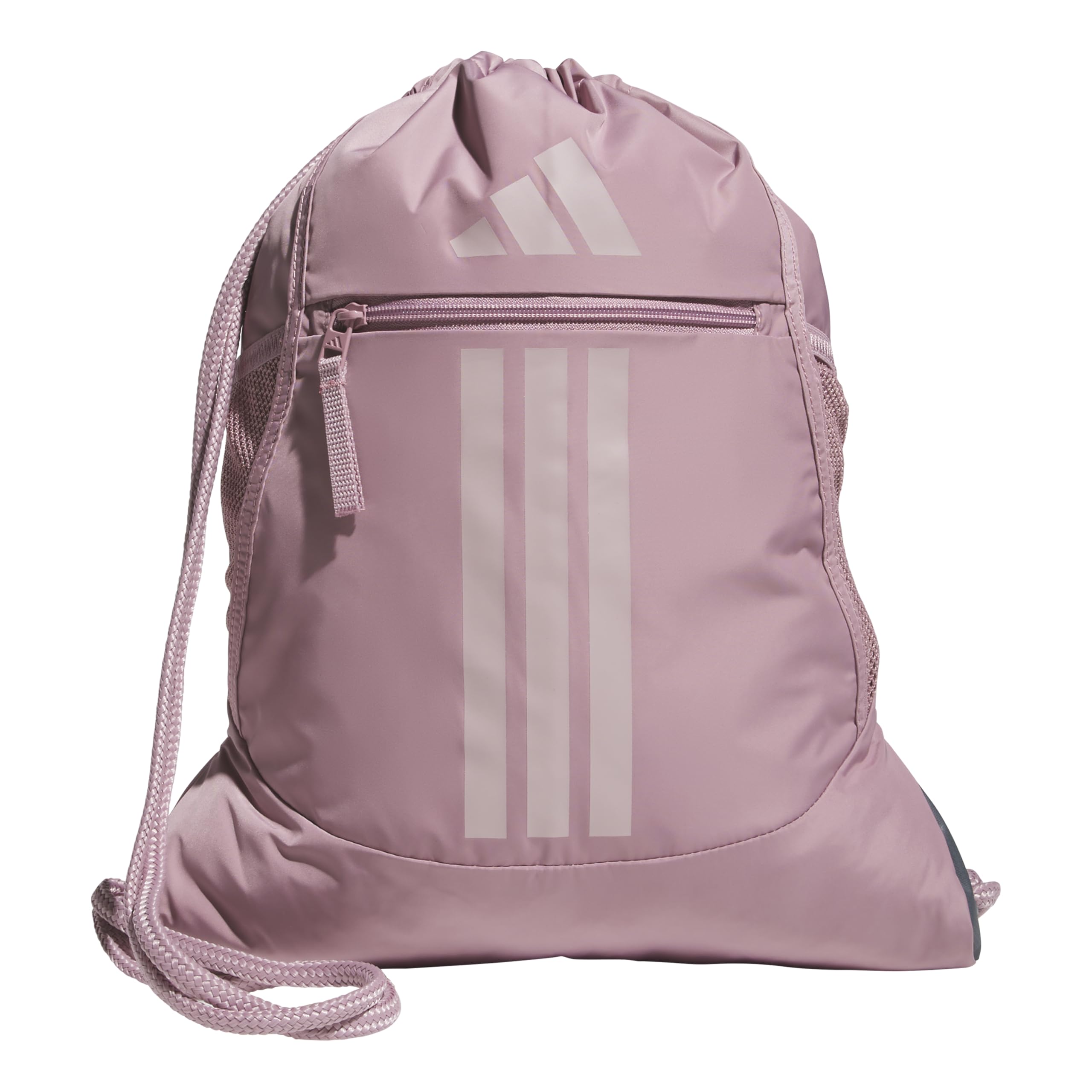 adidas Alliance Sackpack – Drawstring Backpack for Sports, Small Gym Bag, Black/