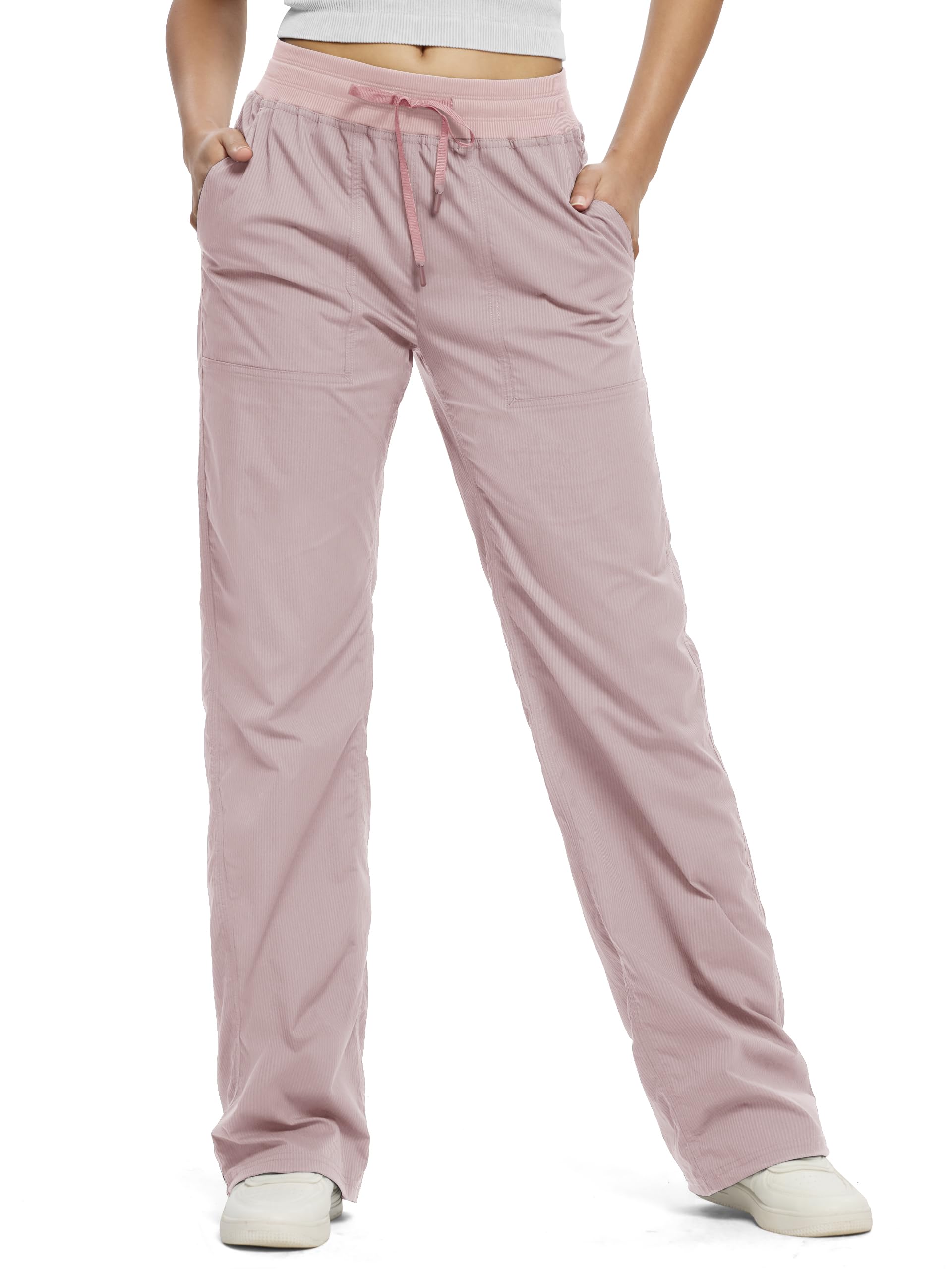 SEVEGO Women's 30"/32"/34"/36"/38" Tall Inseam Lightweight Dance Studio Pants Ru