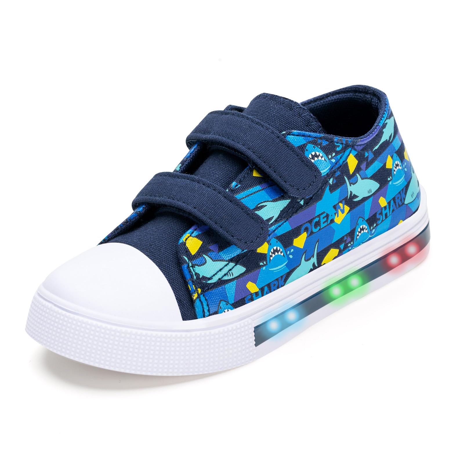 Kids Trainers Kids Canvas Shoes Easy To Fit