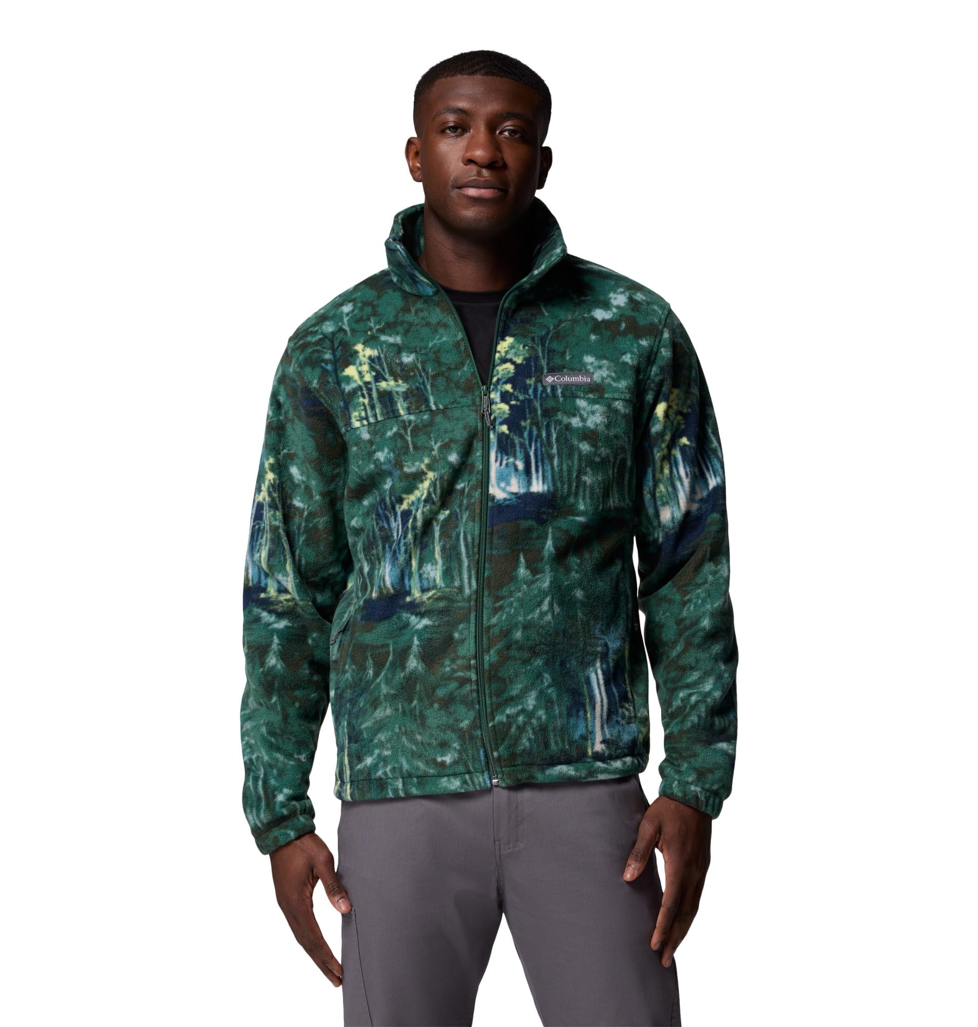 Columbia mens Steens Mountain Printed Jacket