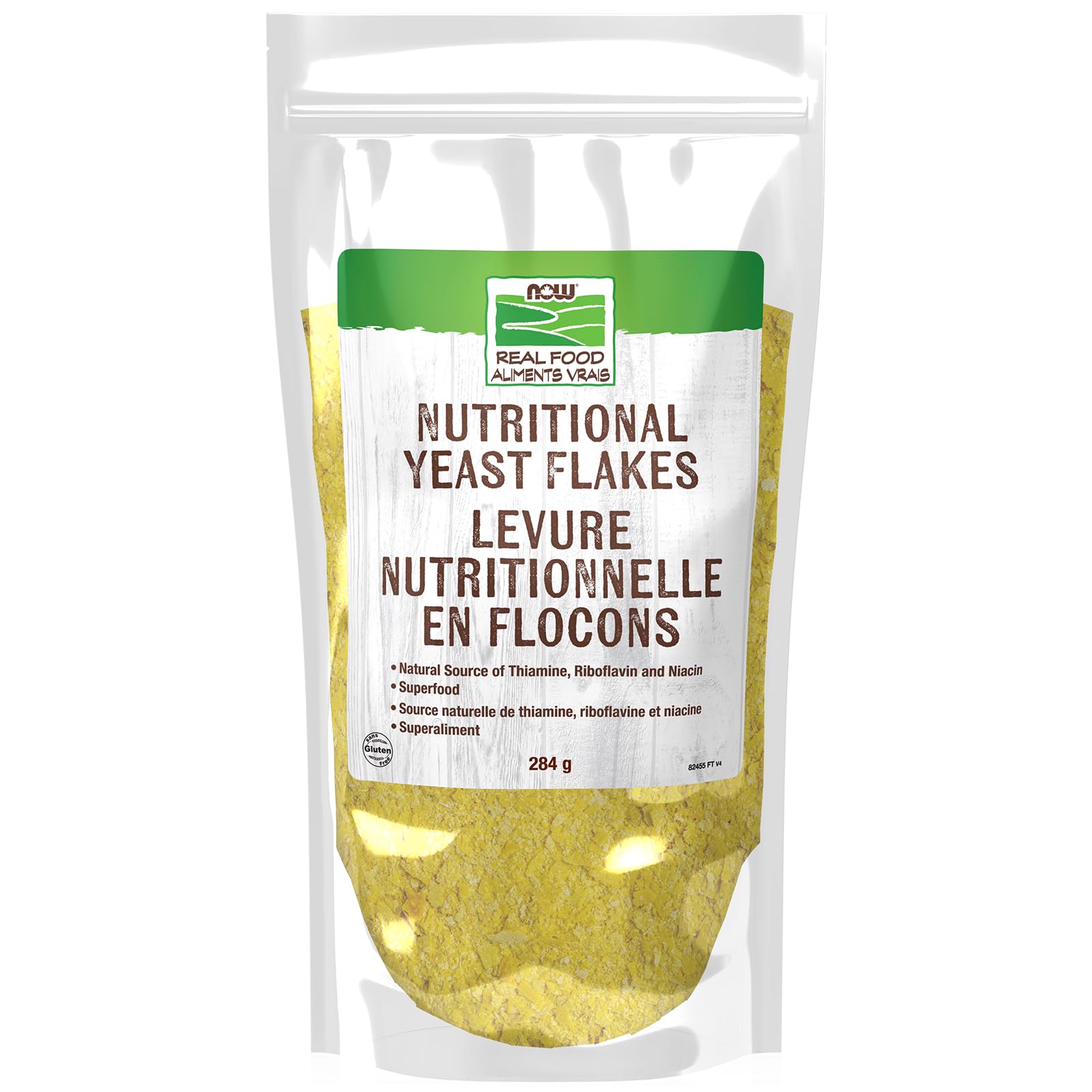 NOW Real Food Nutritional Yeast Flakes, 284g