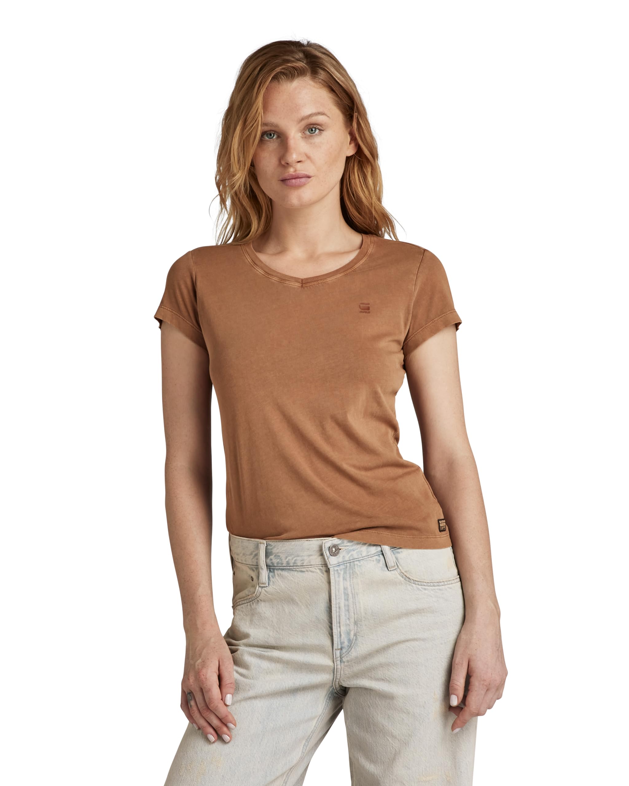 G-Star Mujer Eyben Slim V-Neck Top 2.0