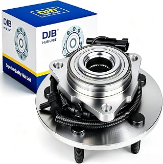 DJB 515151 Front Wheel Bearing Hub Assembly 4WD only for 2012-2018 Ram 1500 | fit for 2019-2022 Ram 1500 Classic, for 2012-2018 Ram 1500,5 Lug, w/ABS 4X4 4WD