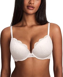 DOBREVA Women's Lace Push Up Bra