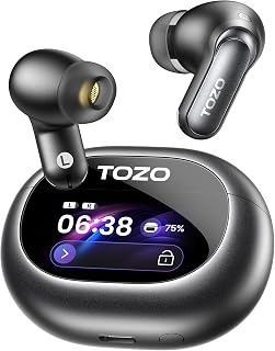 TOZO NC20 Pro Bluetooth Headphones Wireless In-Ear ANC with Smart