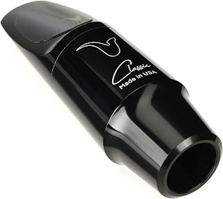 BetterSax Classic Alto Saxophone Mouthpiece Made in the USA, Hand-Finished, Reed Friendly. Ideal for beginners in Concert band, Jazz band and Marching band