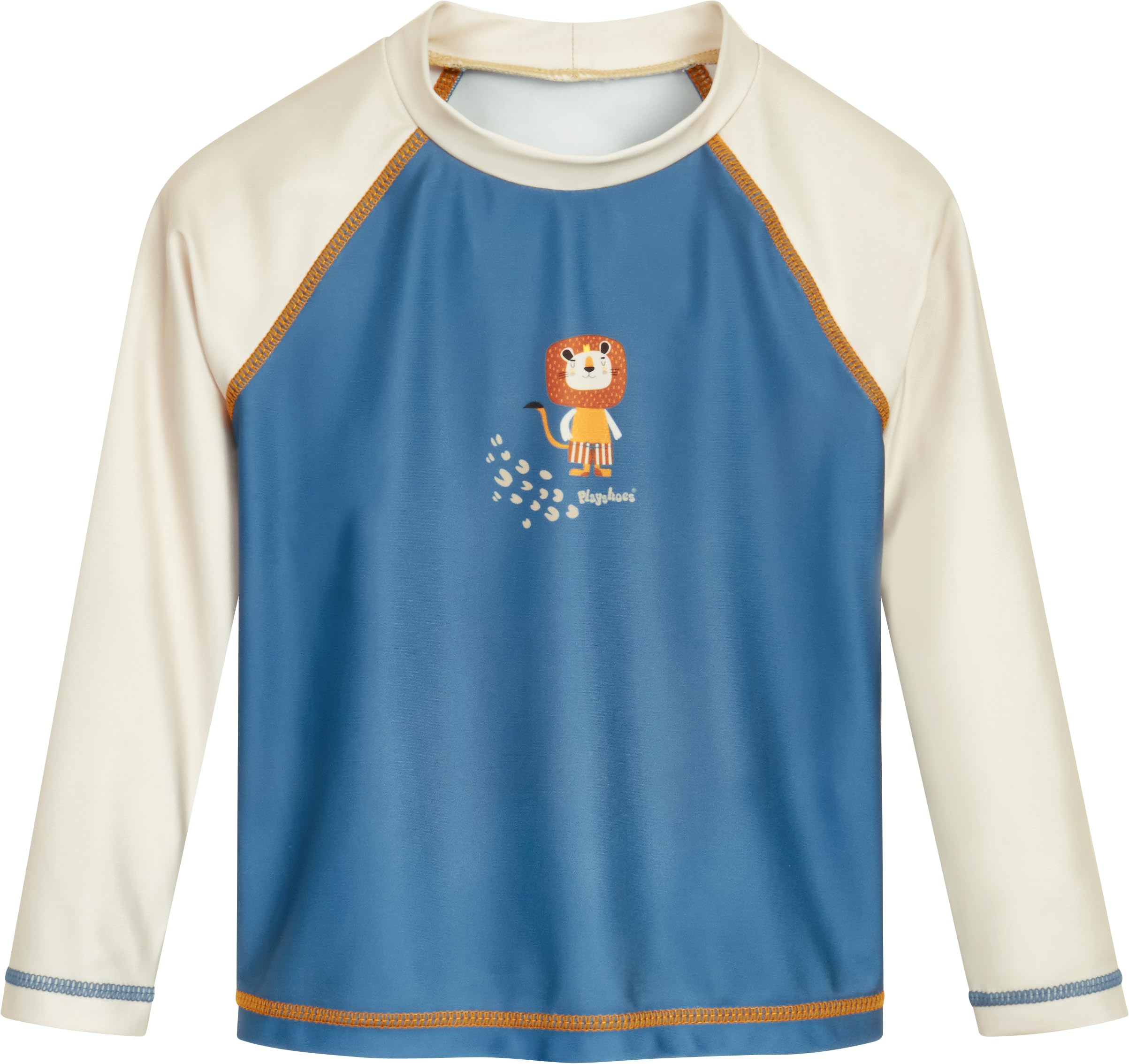 Playshoes Unisex Children's Long-Sleeved Rash Guard Shirt (Pack of 1)