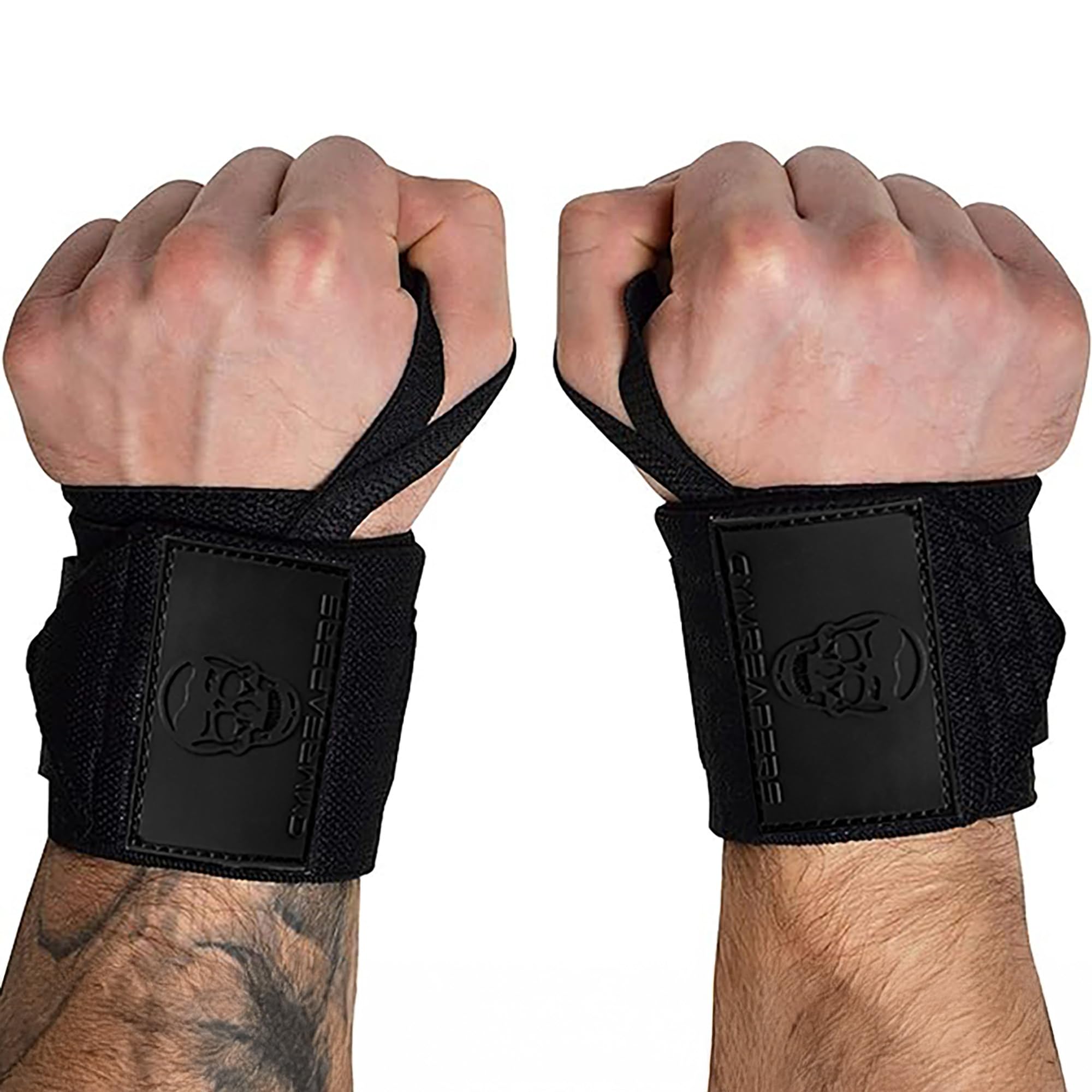Gymreapers Weightlifting Wrist Wraps (IPF Approved) Professional Quality Wrist S
