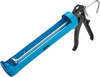 OX 29 oz Caulking Gun Tool - Heavy Duty For Large Caulk Gun Tube | Heavy duty 29oz caulk gun for large tubes with pro-grade performance and controlled caulking application
