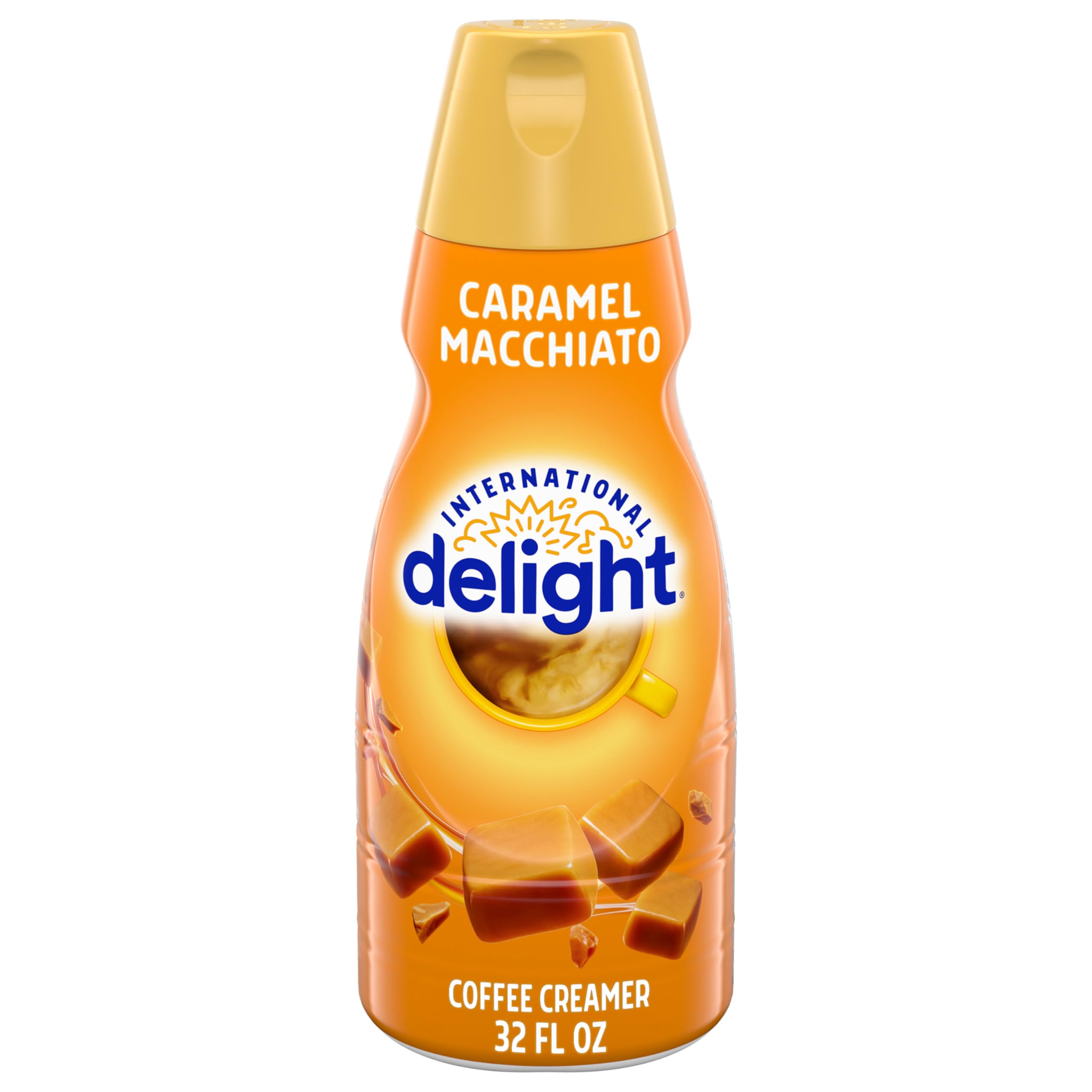 International Delight Coffee Creamer, Caramel Macchiato, 32 fl oz | Refrigerated
