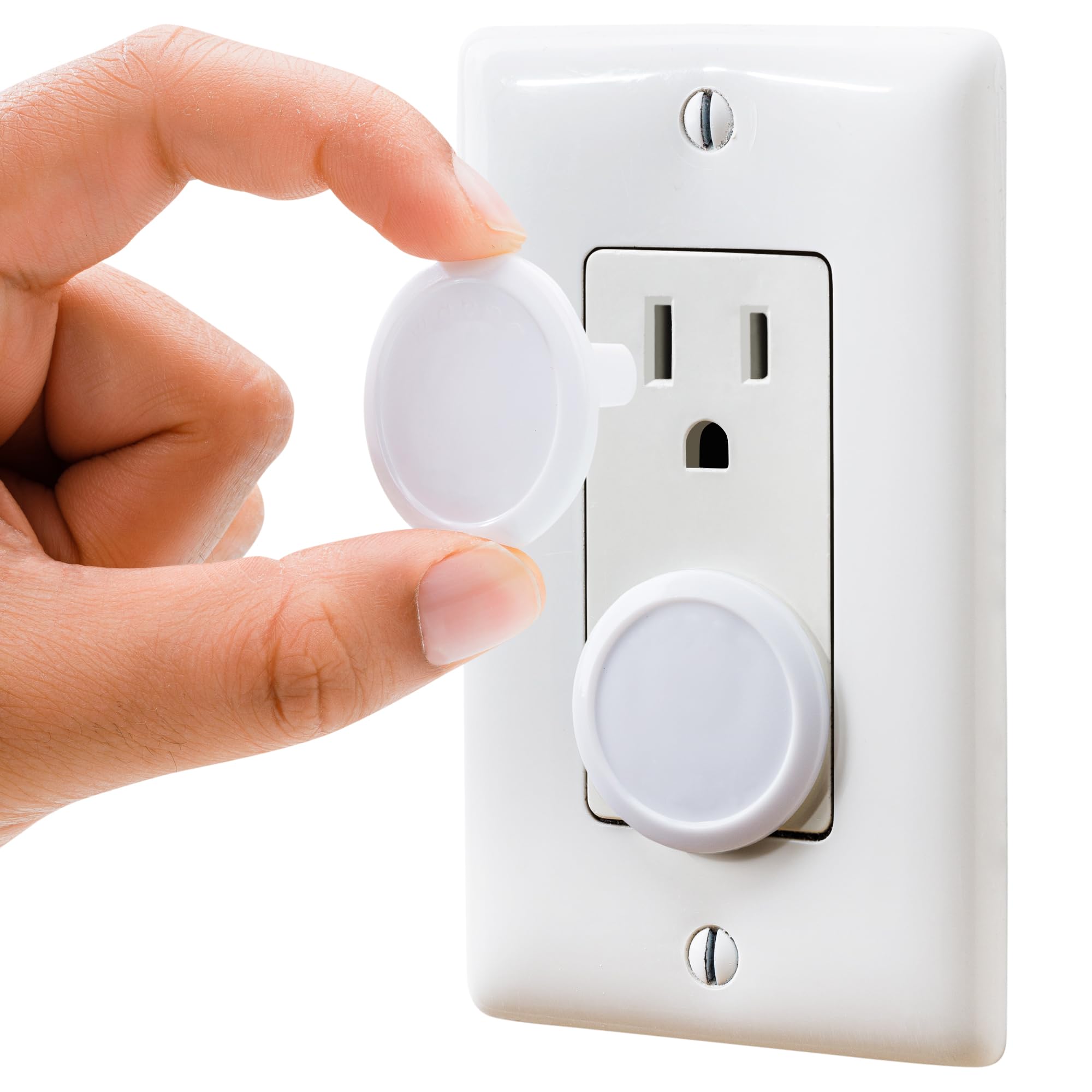 Outlet Covers Baby Proofing (50 Pack) Safe & Secure Electric Plug Protectors | S