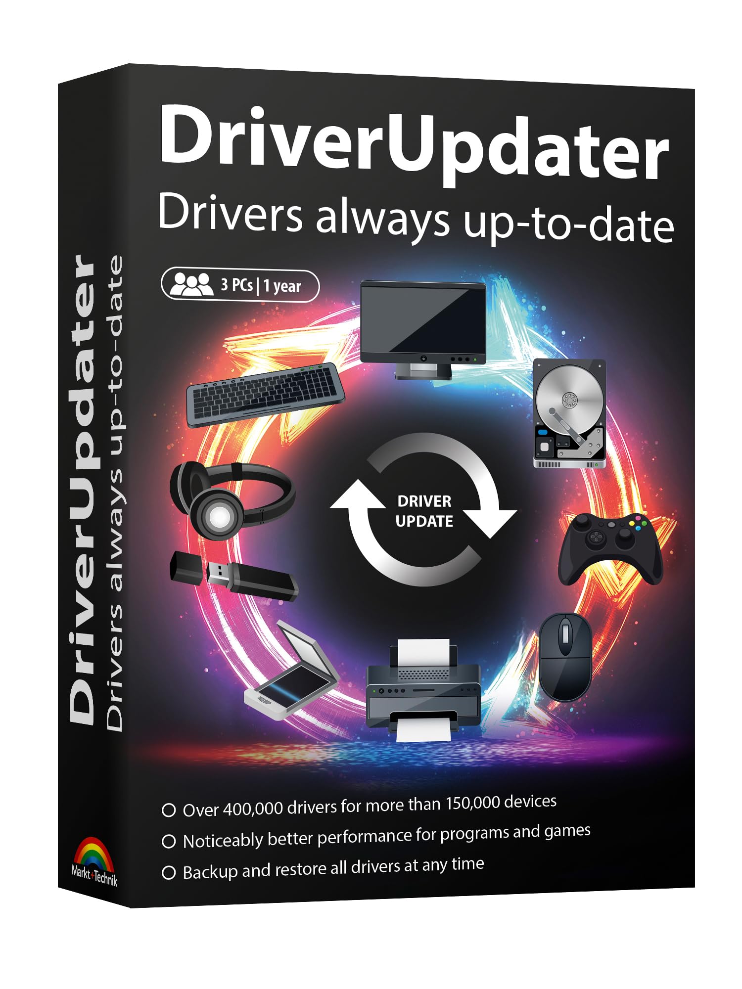 DriverUpdater - Automatically update Windows device drivers, faster and more sta