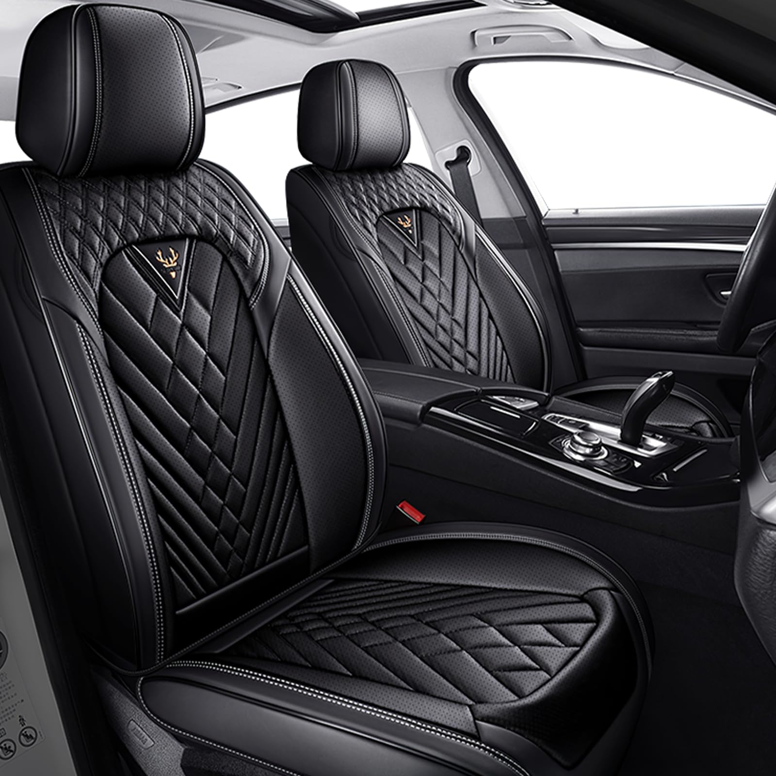 Car Seat Covers Front Seats for Toyota Camry 2000-2026, Anti-Slip Full Coverage 
