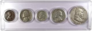 1951 Year Set 5 Coins in Circulated or Better Condition Gift Set | Collectible 5-Coin Set: Year Set, 1951, Circulated