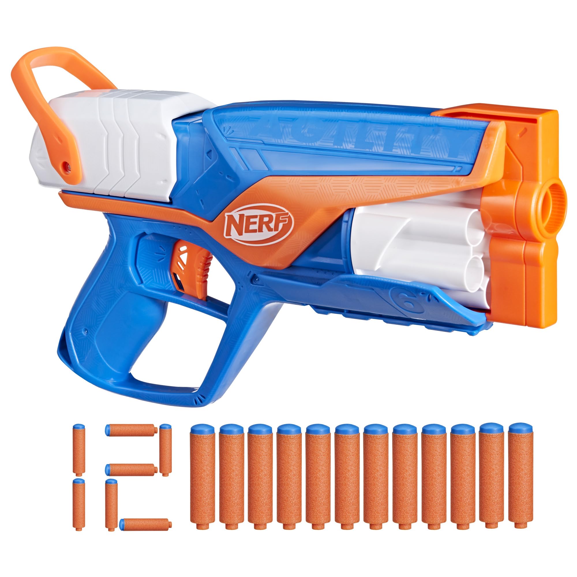Nerf N Series Agility Blaster, 12 N1 Darts Compatible Only With N Series Blaster