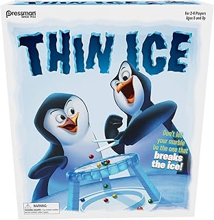 Pressman Thin Ice Game - Don't Let Your Marble Be The One That Breaks The Ice