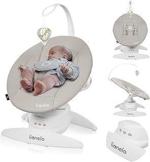 LIONELO Iris Electric 360° Rotating Rocking Chair for Babies up to 20 lbs