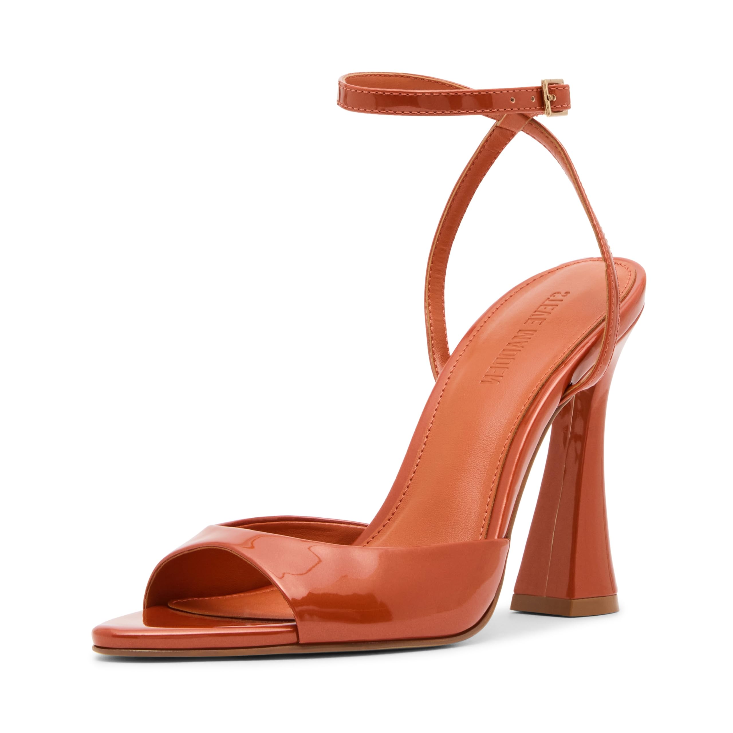 Steve Madden Beki Women's Heeled Sandals, Pearl Orange, 8