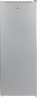 Willow WTF55S 177L Freestanding Tall Freezer with Reversible Door, Adjustable Thermostat, 2 Years Warranty - Silver