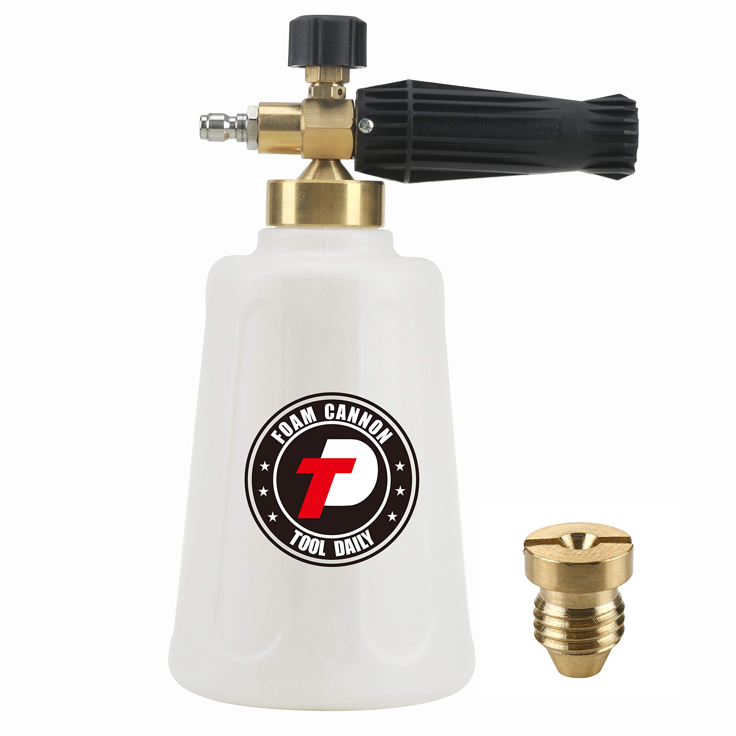 Tool Daily Pressure Washer Foam Cannon, Additional Orifice Nozzle 1.1mm