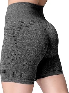 Aoxjox Women's Yoga Shorts Vital Seamless Shorts