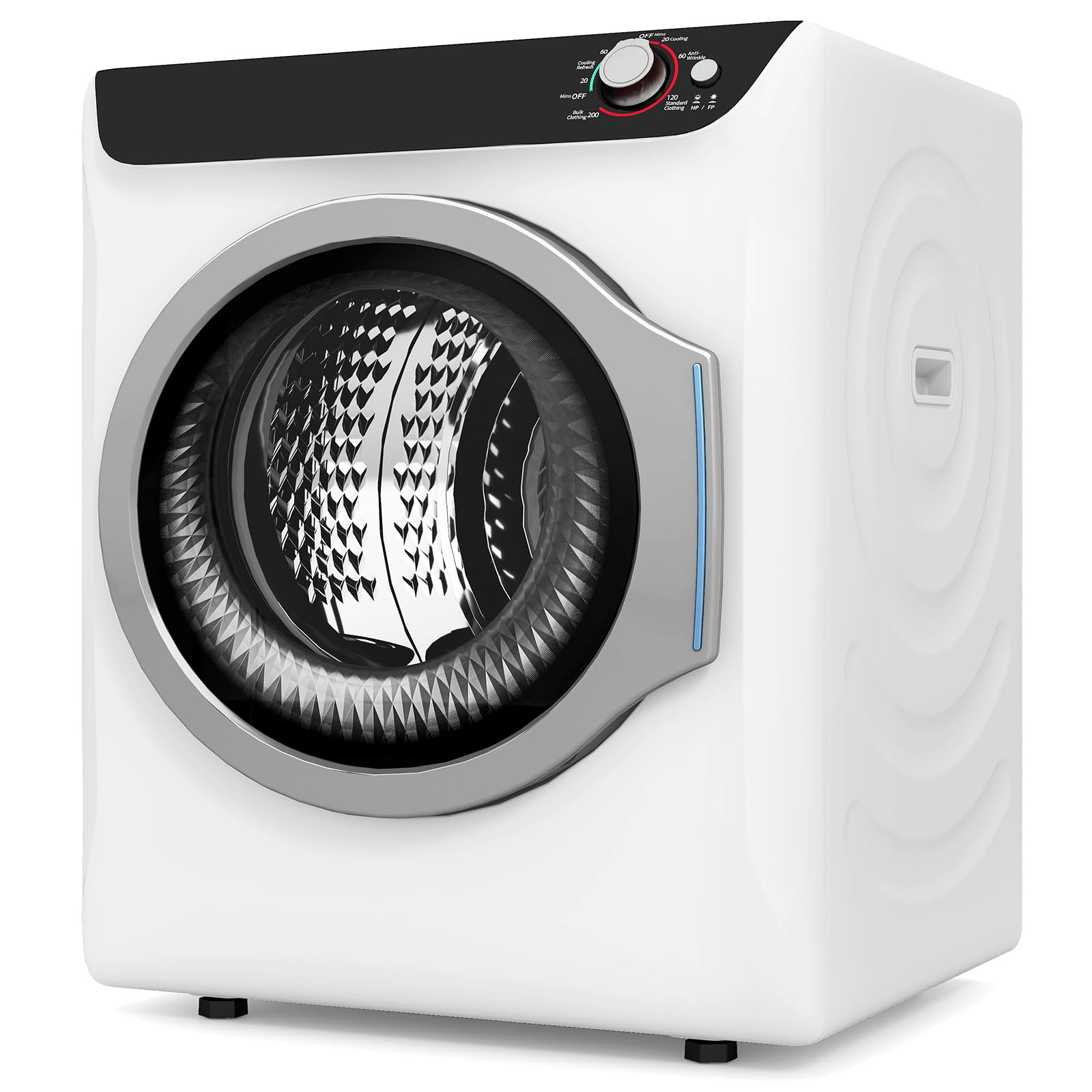 Auertech Portable Dryers for Laundry, 2.6 CU. FT Clothes Dryer with Stainless St