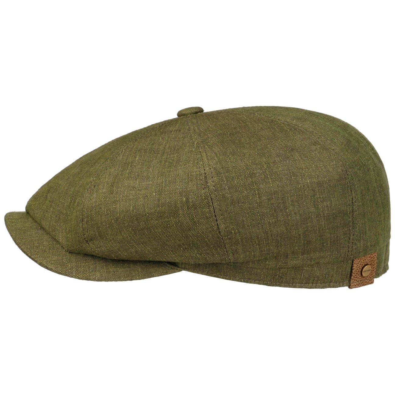 Stetson Hatteras Flat Cap, Linen, Women's / Men's Hat With Cotton Lining, Flat C