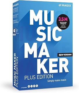 Music Maker - 2021 Plus Edition - Your Own Song with Only 5 Clicks|Plus|Multiple|Limitless|PC|Disc|Disc