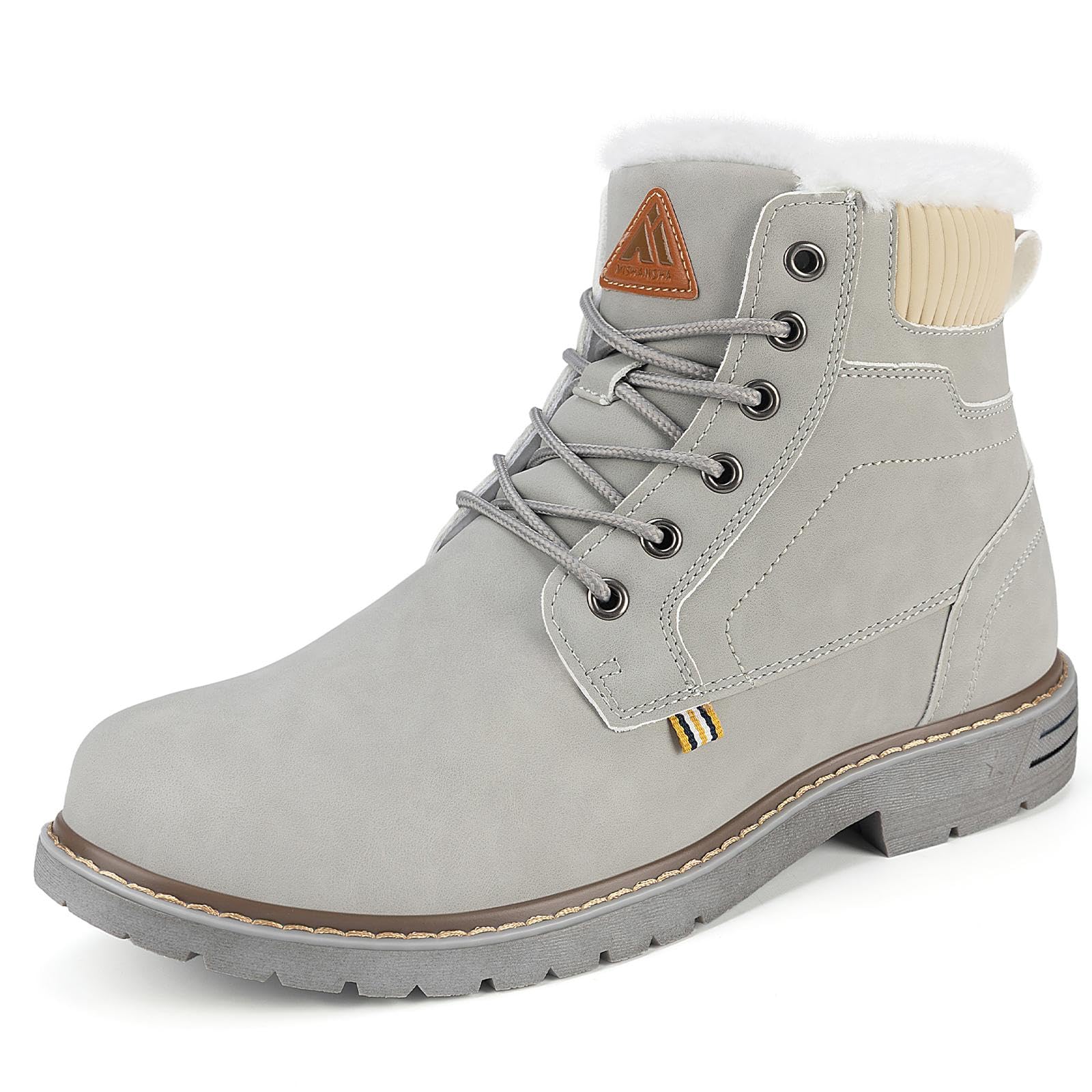Mishansha Men's Shoes Stylish Hiking Boots Sneakers Winter Hiking Boots Waterpro
