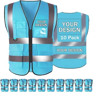 Custom Safety Vest Personalized for Women,Custom vest,Men High Visibility Security …