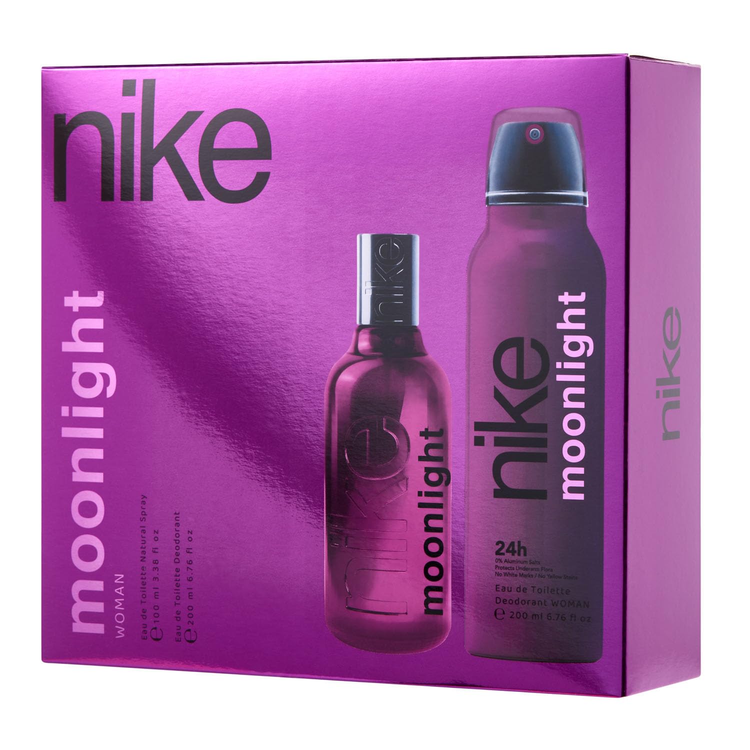 NIKE - Moonlight Woman Promotion Perfume 100 ml + Deodorant 200 ml, Cologne and 