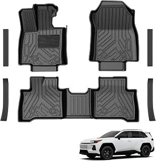 T TGBROS Floor Mats for Toyota RAV4 2026 5 Seats Only Hybrid